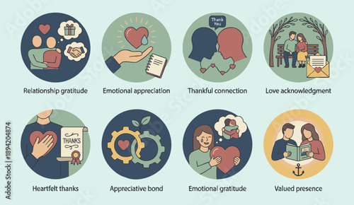 Heartfelt moments of love and gratitude in relationships