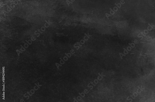 Abstract black watercolor background texture