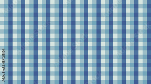 A seamless light blue and white checkered pattern background. This geometric, classic gingham design is perfect for fabric, wallpaper, textiles, or any clean backdrop.