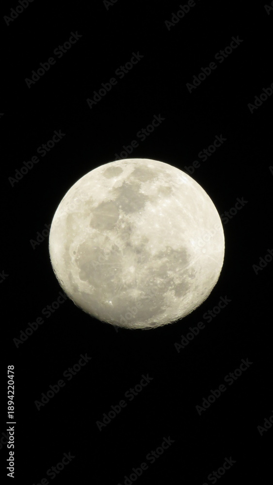 Fototapeta premium Moon night sky