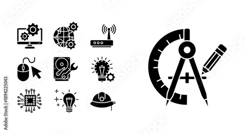 Engineering icons