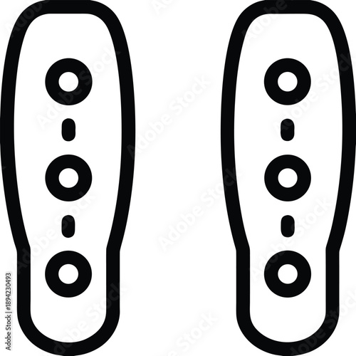 Minimalist vector file icon