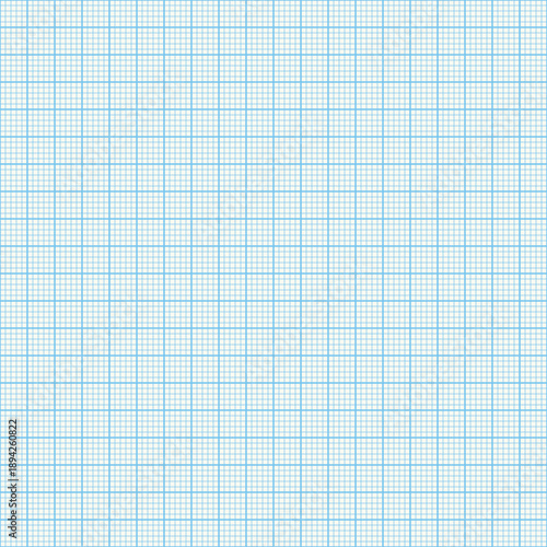 Millimeter grid paper. Lined sheet of abstract squared background with color graph. Geometric pattern for school, wallpaper, textures, notebook. Checkered blank on white background.