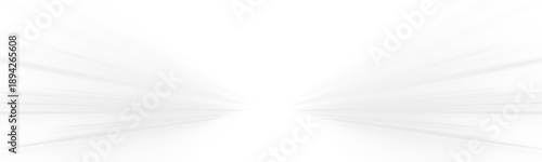 White glowing abstract light trails create a spiral speed effect. Smooth neon lines shine brightly on transparent background. A clean futuristic background for technology and science themes.