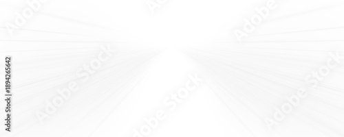 Panoramic abstract light background with white glowing spiral lines. Neon rays flow smoothly, creating a high speed motion effect. Suitable for futuristic technology and innovation projects.