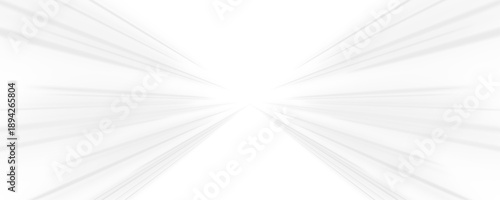 White glowing abstract light spirals create a high speed motion effect. Shiny neon lines form elegant curves on transparent background. A clean futuristic visual for technology and innovation themes.