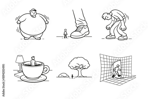 Dreamlike Size Shifts.