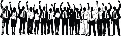 Professional business people silhouettes set giving various presentations with flip charts and laptops cad drawing flat vector illustration isolated