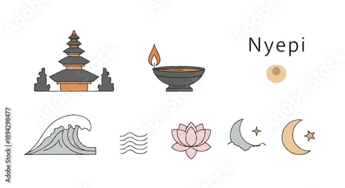 Nyepi Day of Silence Balinese Hindu festival