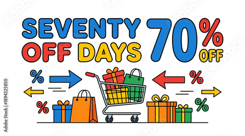 Seventy Percent Off Days for Shopping Enthusiasts Online