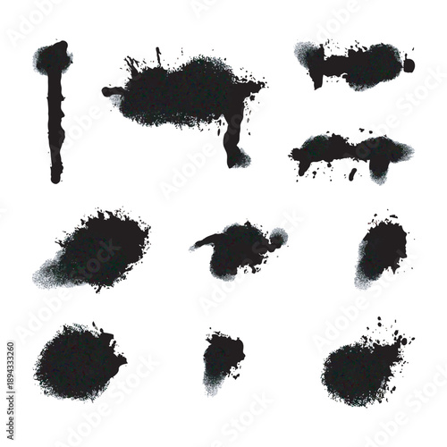Spray Ink Splatter Illustrator Brushes
Soft Grain Ink Spray Texture Brushes
Dusty Ink Mist and Splatter Brush Set