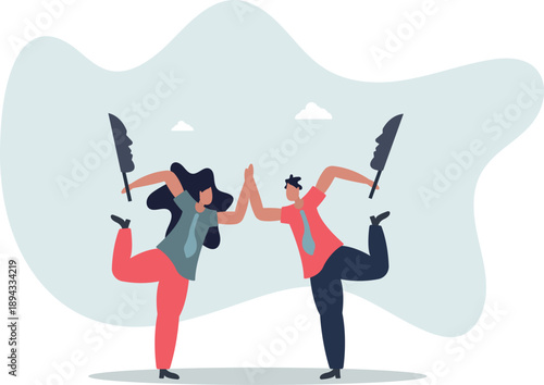 People wear masks to hide their feelings.life and employment of people.