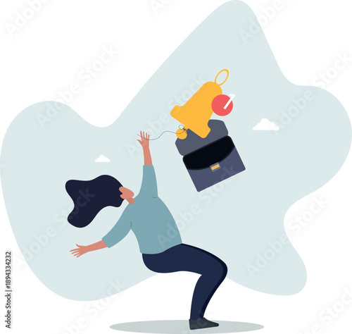 Notification of receipt of email.life and employment of people.