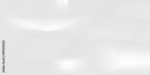 Vector dot white gray wave light technology texture background. Abstract neutral rectangle pattern art good simple nice