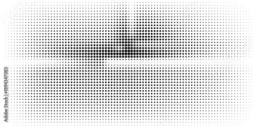 Halftone faded gradient texture. Grunge halftone grit background. White and black sand noise wallpaper. Retro pixilated vector backdrop