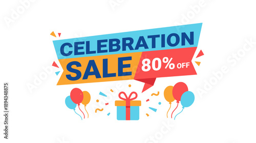 80% Off on Gifts and Decorations in a Festive Atmosphere