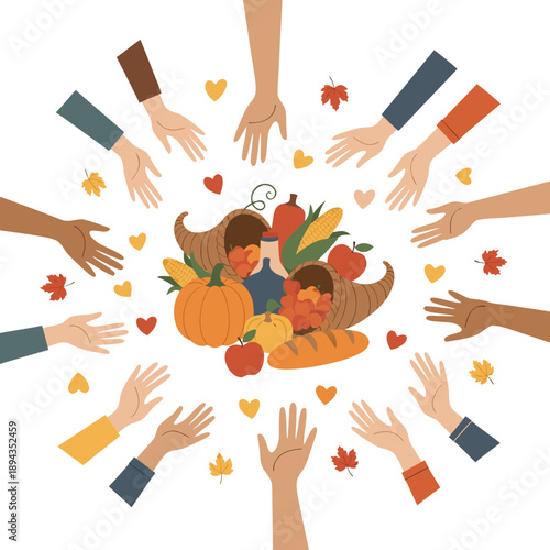 Grateful Hands Thanksgiving Food Drive