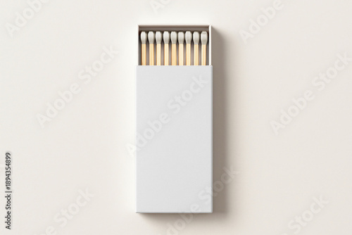 Elegant matchbox packaging mockup png, transparent design