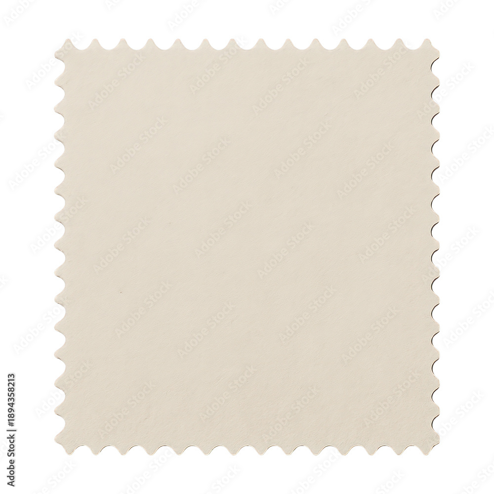Naklejka premium PNG Blank vintage postage stamp design.