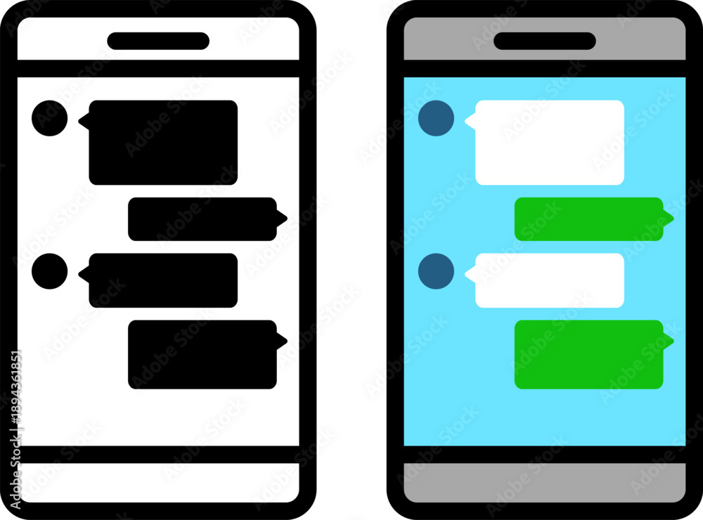 Φωτογραφία トーク画面。チャットアプリ。（Chat app.）