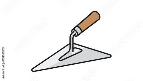 Trowel Tool for Construction and Masonry.