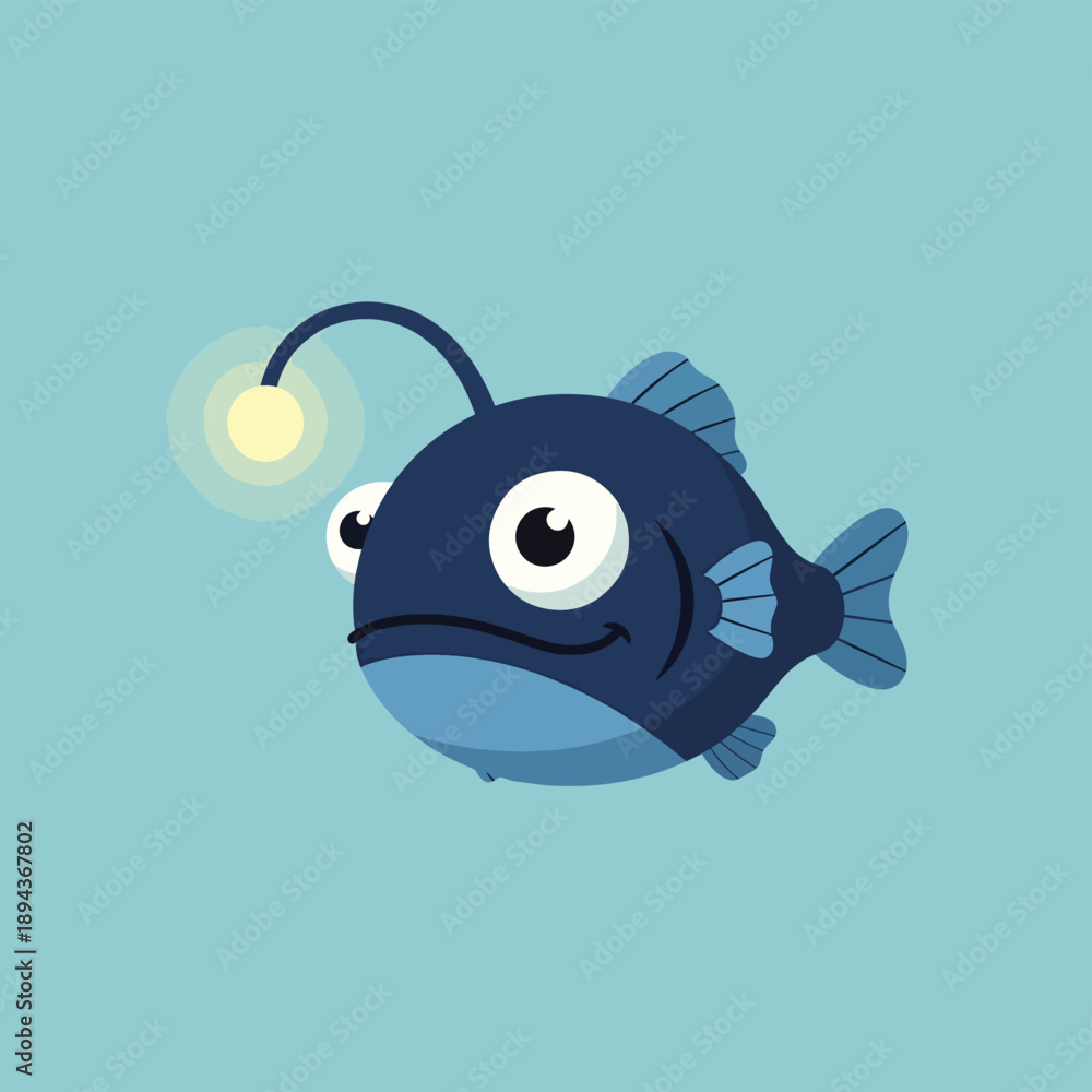 Fototapeta premium Anglerfish with Lure