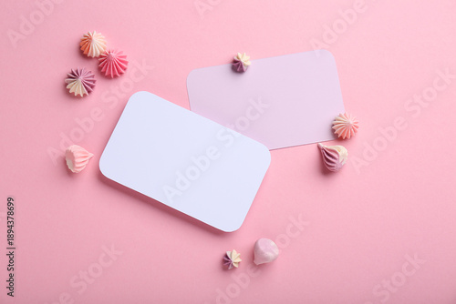 Composition with blank card...