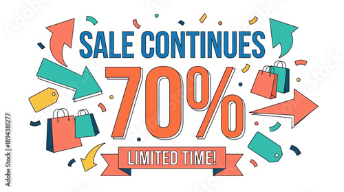 Sale Continues 70% Off Limited Time