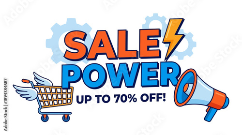 Shopping Deals, Online Retail, Graphic Design, Promotional Environment