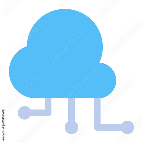 Cloud Server Icon
