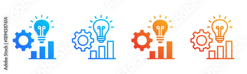 Workforce Skills Consistent and versatile vector icons illustrating essential concepts in various styles