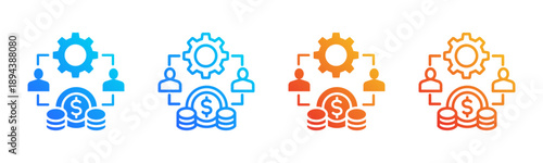 Human Capital Consistent and versatile vector icons illustrating essential concepts in various styles