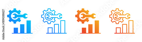 Skill Development Consistent and versatile vector icons illustrating essential concepts in various styles