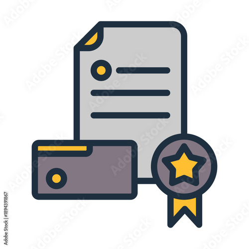 Branding Templates Icon - Lineal Color