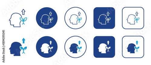 Vision Multi-Style Icon Variations Background