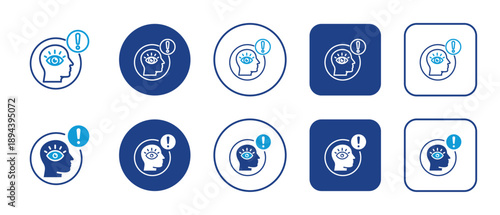 Awakening Multi-Style Icon Variations Background