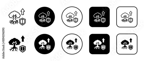 Resilience Multi-Style Icon Variations Background
