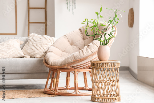 Interior of stylish living ...