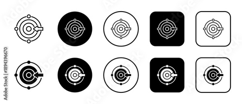 Adaptability Multi-Style Icon Variations Background