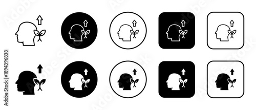 Vision Multi-Style Icon Variations Background