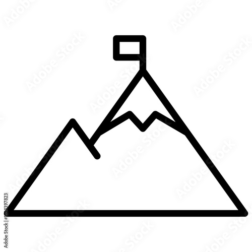 Summit Outline Icon