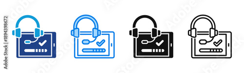 Employee Learning Consistent and versatile vector icons illustrating essential concepts in various styles