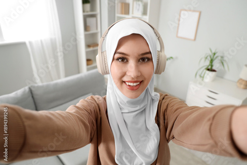 Beautiful young Muslim woma...