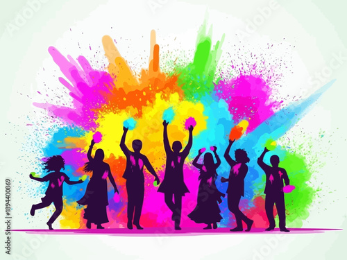 Purim Celebration Heart Shape with Traditional Symbols and Treats.