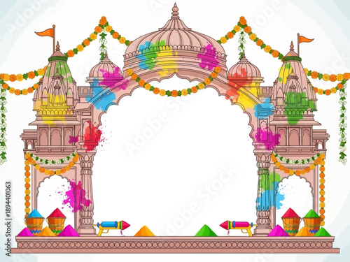 Beautiful Japanese Woman in Traditional Kimono with Elaborate Hairstyle.