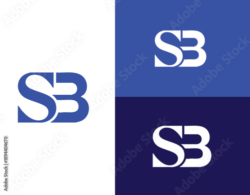 Sharp SB tech-driven logo for AI development, cloud computing, and digital networking.