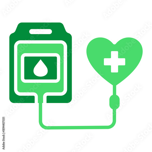 Blood Tranfusion Icon
