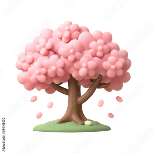 tree with pink flowers
