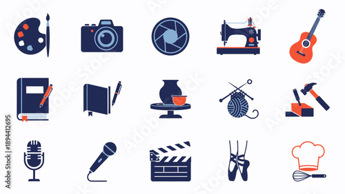 Creative Tools and Artistic Instruments Collection.