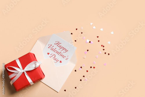 Envelope with gift card and...